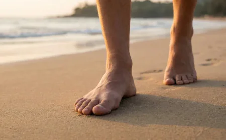 Barefoot Walking Benefits : रोज 15 मिनट नंगे पैर चलने से दिल की सेहत में सुधार? जानें क्या कहते हैं एक्सपर्ट