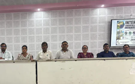 जगजीवन कॉलेज में इंटर्नशिप जागरूकता कार्यक्रम, विद्यार्थियों को व्यावहारिक अनुभव के महत्व की दी जानकारी