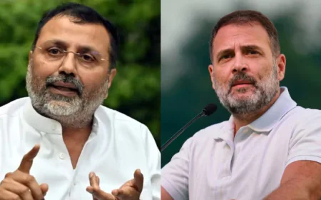 'राहुल गांधी के रूप में जिन्ना का हुआ है पुनर्जन्म', निशिकांत दुबे का तीखा हमला