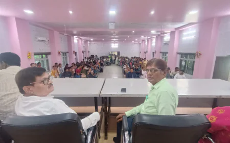 जगजीवन महाविद्यालय में इंटर्नशिप ओरिएंटेशन कार्यक्रम आयोजित