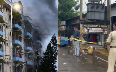 पश्चिम बंगाल के तारापीठ में बड़ा हादसा, होटल में लगी भीषण आग, अब तक 7 लोगों की जलकर मौत