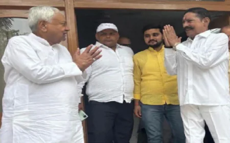 पूर्व CM नीतीश कुमार से अनंत सिंह ने की मुलाकात, हाथ जोड़ मुस्कुराए, दिखा ये खास अंदाज