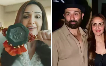 सनी देओल के लिए रक्षाबंधन पर ईशा देओल ने बनवाई ढाई किलो की राखी, फैंस हैरान