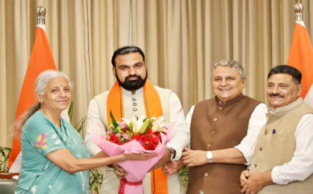 केंद्र सरकार से सम्राट चौधरी की बड़ी मांग, निर्मला सीतारमण और विदेश मंत्री से मिले