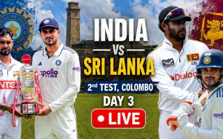 IND vs SL 2nd Test: 69 रन पर श्रीलंका के 3 विकेट गिरे, भारत की पकड़ मजबूत