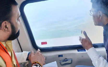 बाढ़ के खतरे के बीच CM सम्राट ने इन इलाकों का किया हवाई सर्वे, NDRF-SDRF की टीम अलर्ट, रेल प्रशासन भी तैयार