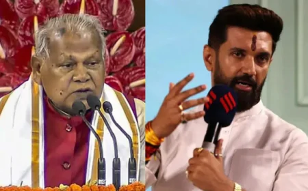 NDA में आरक्षण पर रार, जीतन राम मांझी के बेटे की 'कोटे में कोटा' की मांग पर चिराग पासवान का पलटवार