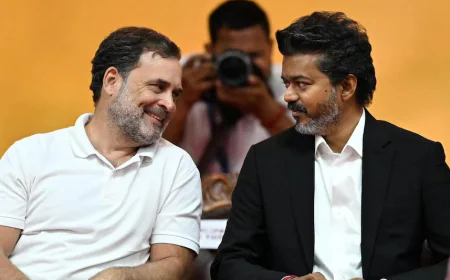 राहुल गांधी बनाम विजय! 2029 के PM फेस पर कांग्रेस-TVK में बढ़ी तकरार, मंत्री ने दी इस्तीफे की चेतावनी