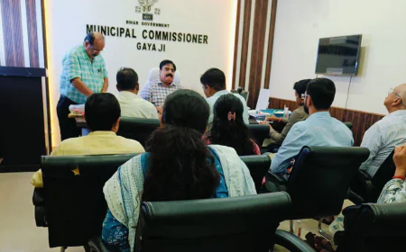 पितृपक्ष मेला की तैयारियों को लेकर नगर आयुक्त ने की उच्चस्तरीय समीक्षा, श्रद्धालुओं की सुविधा नगर निगम की सर्वोच्च प्राथमिकता : नगर आयुक्त