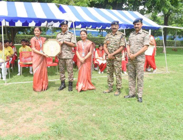 47वीं बटालियनसी आरपीएफ में गूंजा 'वंदे मातरम्', जवानों और विद्यार्थियों ने जगाई राष्ट्रभक्ति की अलख
