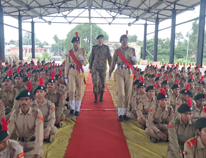 बाजार समिति में आयोजित हुआ 27 बिहार बटालियन एनसीसी का दस दिवसीय सीएटीसी-4 कैंप