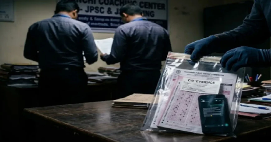 धनबाद में भी CID की रेड, कई ठिकानों समेत कोचिंग सेंटर्स पर छापा, मचा हड़कंप