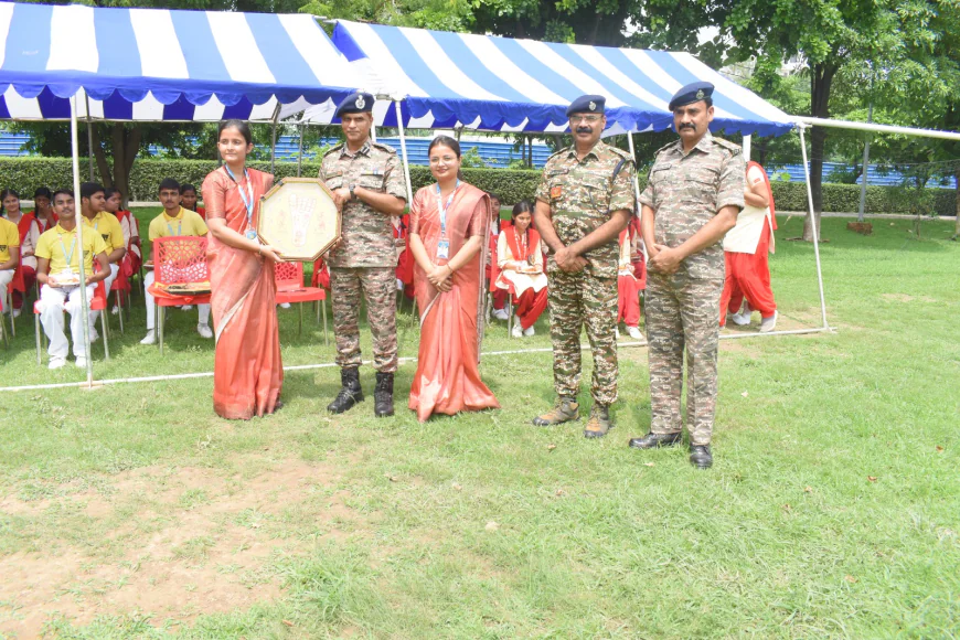 47वीं बटालियनसी आरपीएफ में गूंजा 'वंदे मातरम्', जवानों और विद्यार्थियों ने जगाई राष्ट्रभक्ति की अलख