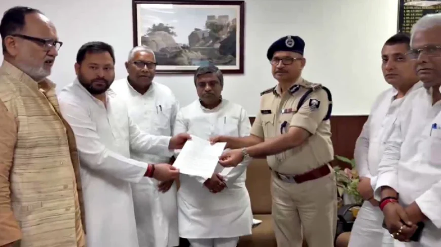 'AK-47 चलाने का आदेश किसने दिया?' DGP विनय कुमार से मिलकर तेजस्वी यादव ने उठाए सवाल