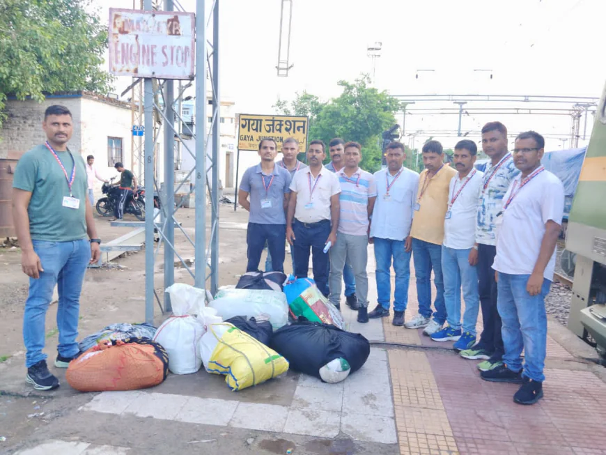 ट्रेन की सीट के नीचे लावारिस बोरियों से 372 लीटर महुआ शराब बरामद, जीआरपी में केस दर्ज