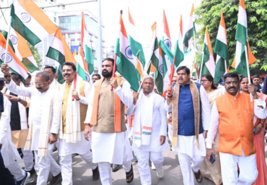 '2047 में सबसे शक्तिशाली देश बनेगा भारत', CM सम्राट ने तिरंगा यात्रा में कहा- इस मुहिम को सफल बनाएं