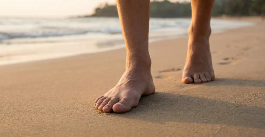 Barefoot Walking Benefits : रोज 15 मिनट नंगे पैर चलने से दिल की सेहत में सुधार? जानें क्या कहते हैं एक्सपर्ट