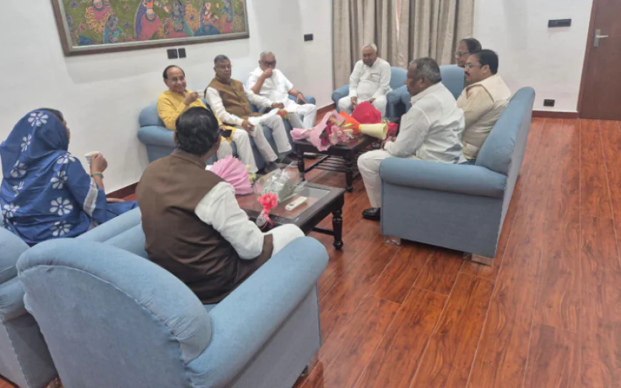 नई दिल्ली में JDU सांसदों के साथ नीतीश कुमार ने की बैठक, मीटिंग से नदारद रहीं लवली आनंद