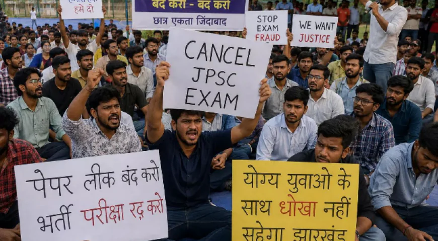 झारखंड छात्र आंदोलन : 500 प्रदर्शनकारियों पर FIR, 6 छात्र अब भी अनशन पर, बोले : दुर्भाग्य है CM नहीं सुन रहे हमारी बात