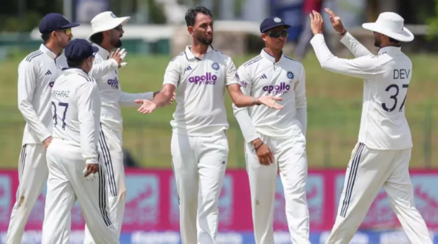 IND vs SL 2nd Test Live Score : चौथे दिन बारिश ने फिर डाला खलल, श्रीलंका 290 पर ऑलआउट; भारत ने फॉलोऑन दिया