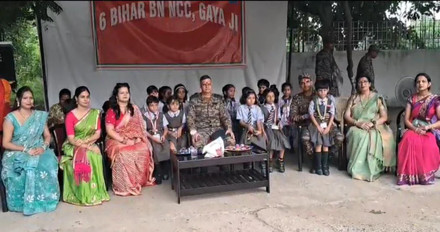 रक्षाबंधन पर जवानों की कलाइयों पर सजी राखी, बहनों ने की लंबी उम्र की कामना
