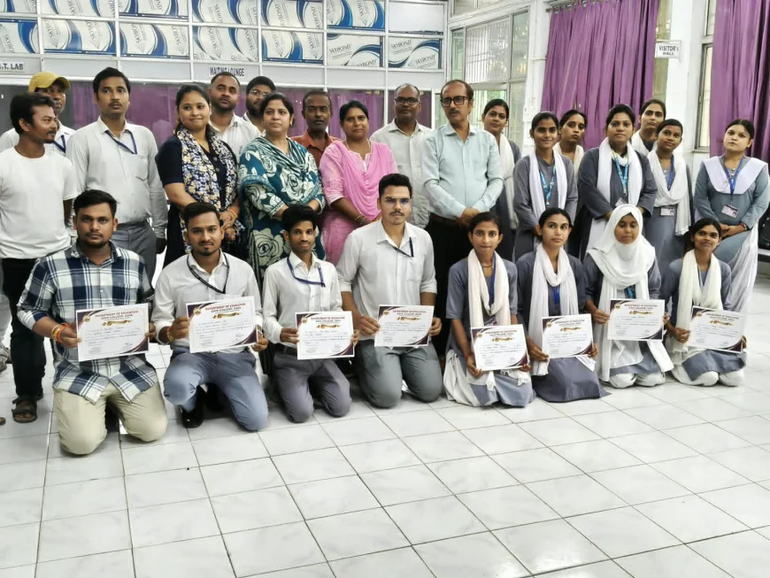 गया कॉलेज में मनाया राष्ट्रीय खेल दिवस