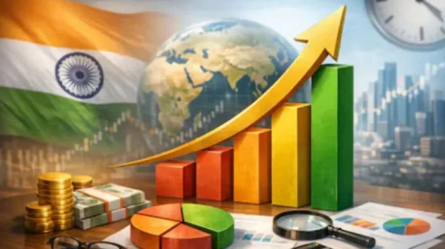 भारत की अर्थव्यवस्था की रफ्तार बरकरार, पहली तिमाही में GDP ग्रोथ 7.8%