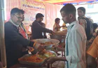 पितृपक्ष मेला में श्री श्री भीमा शंकर सेवा समिति के द्वारा विशाल भंडारा का आयोजन किया गया