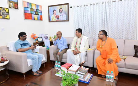 CM हेमंत सोरेन से IIT मंडी के निदेशक प्रो. लक्ष्मीधर बेहरा की मुलाकात, AI-रोबोटिक्स और युवाओं के स्किल डेवलपमेंट पर हुई चर्चा