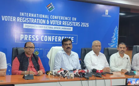 रांची में 2-3 सितंबर को जुटेंगे देश-विदेश के विशेषज्ञ, मतदाता सूची पर होगा अंतरराष्ट्रीय मंथन