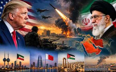 मिडिल ईस्ट में बढ़ा तनाव: US-ईरान टकराव की आंच कुवैत, बहरीन और जॉर्डन तक पहुंची, 4 देशों में हाई अलर्ट
