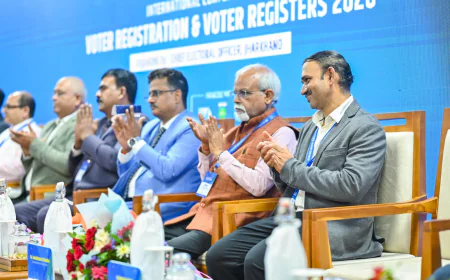 रांची में दो दिवसीय अंतरराष्ट्रीय सम्मेलन संपन्न, मतदाता सूची की शुचिता और समावेशन पर विशेषज्ञों ने किया मंथन