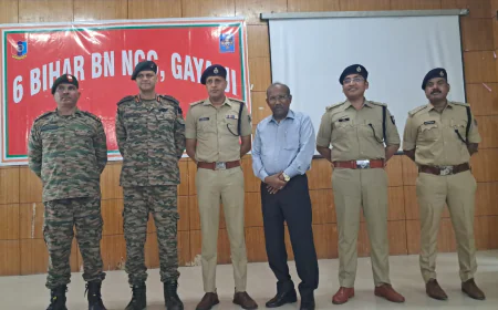 साइबर अपराध से बचाव को लेकर एनसीसी कैडेटों को किया जागरूक, संयुक्त वार्षिक प्रशिक्षण शिविर में साइबर सुरक्षा पर सेमिनार, एसएसपी सुशील कुमार ने बताए ऑनलाइन ठगी से बचने के उपाय