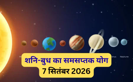 शनि-बुध का समसप्तक योग बना, इन 3 राशियों के लिए खुल सकते हैं तरक्की और सफलता के रास्ते