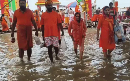 गंगा के जलस्तर में उतार-चढ़ाव जारी, सुलतानगंज में HFL से महज 3 सेंटीमीटर नीचे पहुंचा पानी