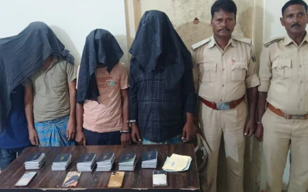 मधुबनी में फर्जी पासपोर्ट गिरोह का खुलासा, 63 पासपोर्ट के साथ 4 गिरफ्तार