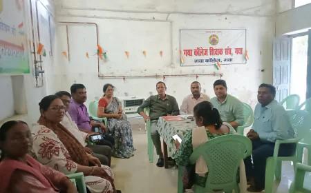 गया कॉलेज शिक्षक संघ ने जनरल कंडीशन स्टेच्यूट पर जताई आपत्ति, सेवा शर्तों, मूल्यांकन और अवकाश संबंधी प्रावधानों पर पुनर्विचार की मांग