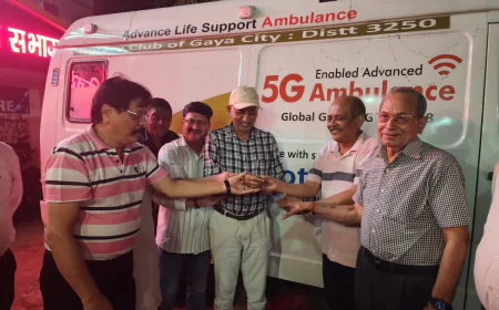 गंभीर मरीजों को उच्च चिकित्सा केंद्र पहुंचाने में मदद करेगी एडवांस सपोर्ट एंबुलेंस