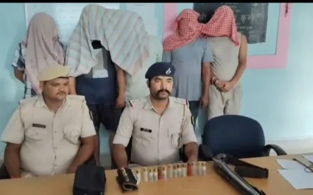 भाजयुमो जिलाध्यक्ष के घर पर ताबड़तोड़ फायरिंग, 11 खोखे बरामद; CCTV से अपराधियों की तलाश
