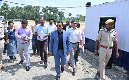 गया में आईएमसी के विस्तार की तैयारी तेज, सचिव कुंदन कुमार ने किया निरीक्षण; अतिरिक्त भूमि के सर्वे का निर्देश