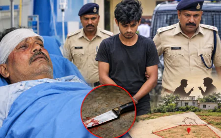 संपत्ति विवाद में बेटे ने पिता पर किया चाकू से हमला, आरोपी गिरफ्तार; PMCH में चल रहा इलाज