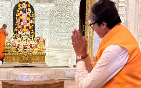 अयोध्या में अमिताभ बच्चन बनवाएंगे धर्मशाला, 15 करोड़ की जमीन पर पिता हरिवंश राय बच्चन की याद में होगा निर्माण