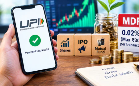 UPI से शेयर-IPO और म्यूचुअल फंड में निवेश पर बदलेगा नियम, जानें MDR का कितना पड़ेगा असर