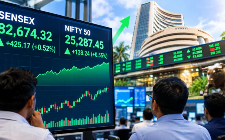 Stock Market Today: कल की गिरावट के बाद बाजार में लौटी रौनक, खुलते ही चढ़े सेंसेक्स-निफ्टी