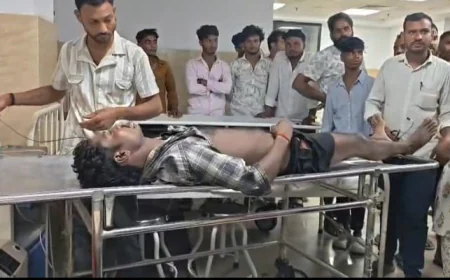 करौटा में धान के खेत के पानी में मिला युवक, अस्पताल में मौत; परिजनों ने जताई हत्या की आशंका