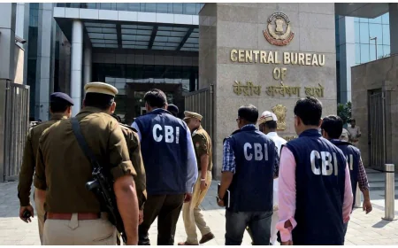CBI का बड़ा एक्शन: ₹48.48 करोड़ के बैंक फ्रॉड मामले में हैदराबाद और ओडिशा में छापेमारी, PCH Corporation के डायरेक्टर्स के ठिकानों पर सर्च