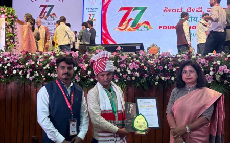 दुमका के रेशम किसान शम्भूनाथ देहरी को राष्ट्रीय सम्मान, ‘प्राइवेट ग्रेन्योर’ श्रेणी में मिला पुरस्कार