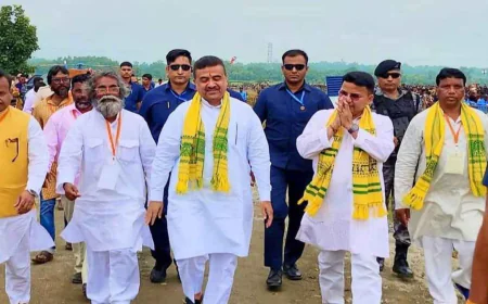 करम महाजुड़ान में पहुंचे सीएम शुभेंदु अधिकारी, कुड़मी समाज के लिए कई बड़ी घोषणाएं