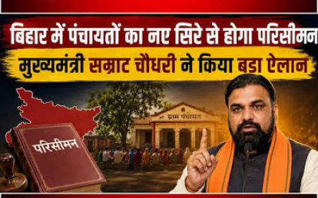 बिहार पंचायत चुनाव पर CM सम्राट का बड़ा अपडेट, परिसीमन के बाद ही होगा चुनाव; 5 साल के विकास का मांगा जाएगा हिसाब