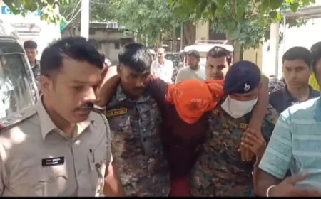 जमुई छेड़छाड़ कांड: मुख्य आरोपी नंदन यादव के पैर में लगी गोली, पुलिस पर हमला कर भागने की कोशिश का आरोप